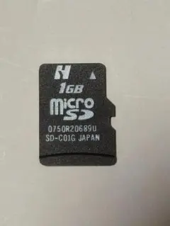 microSDメモリーカード 1GB