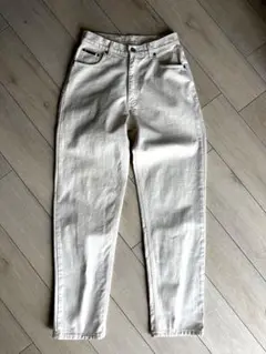 美品 90s Calvin Klein Jeans ホワイト ジーンズ USA製