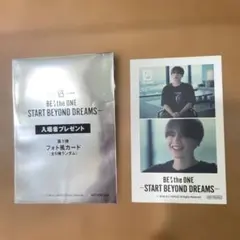 BE:FIRST 映画START BEYOND DREAMS カードMANATO