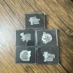 名探偵コナン 劇場版、映画グッズ ピンバッジ 5個セット