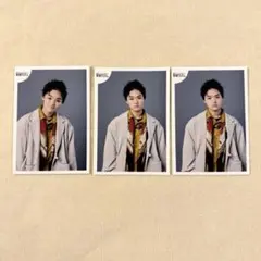 原因は自分にある。生写真　大倉空人　3枚セット