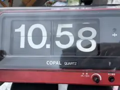 k1439 COPAL コパル　大型　パタパタ時計 802 稼働品 昭和レトロ k1439 COPAL コパル 大型 パタパタ時計 802 稼働品 昭和レトロ - メルカリ