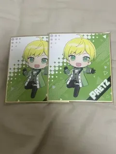 AMPTAK×COLORS ぷりっつ 色紙のサムネイル