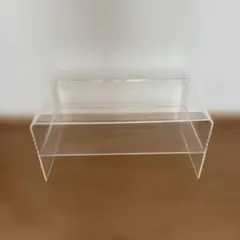 透明アクリルセンターテーブル 80×40×38