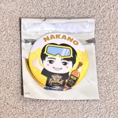 阪神タイガース 阪神グッズ シークレット選手イラスト(ビール）缶バッジ 中野拓夢