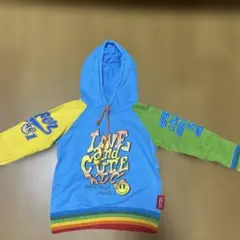 Ｋ.L.C平成レトロフード付きパーカートレーナーS約110センチ