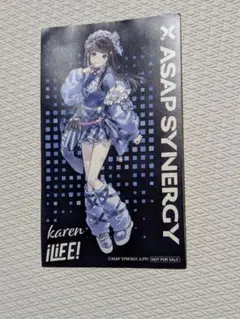 純嶺みき iLiFE! ASAPSYNERGY ステッカー ＆ クリアカード - メルカリ