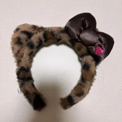 USJ ヒョウ柄 キティ カチューシャ