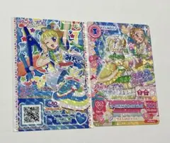 アイカツ!×プリパラ THE MOVIE 入場者特典　南みれぃ　新条ひなき