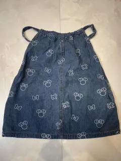 BABYDOLL ミッキー ミニー デニムワンピース 90