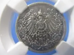 NGC MS61』ドイツヴィルヘルム2世3マルク銀貨(1914年)F - メルカリ