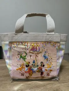 Tokyo Disneyland 40周年記念 トートバッグ 東京ディズニーリゾート40周年トートバッグ｜Yahoo!フリマ（旧