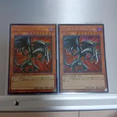 レッドアイズ・ブラックドラゴン ウルトラレア 2枚セット