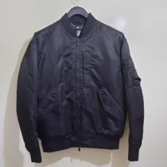 ★新品同様★ユニクロ × ジルサンダー　MA-1ダウン　size Ｍ　ブラック
