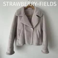 美品⭐︎STRAWBERRY-FIELDSスエード調アウター