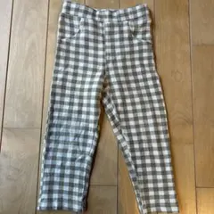 PAIR MANON チェック柄　長ズボン　パンツ　100㎝