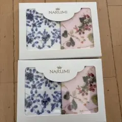 新品未使用　NARUMI タオルハンカチ　2枚セットを２箱のサムネイル