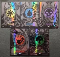 Secret Lair Spider-Man基本土地5種セット レイズドfoil - メルカリ