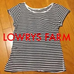 ローリーズファーム 黒ボーダーTシャツ