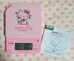 レア　新品　キティ　キッチンスケール　ピンク　キッチン　はかり Amazon｜タニタ クッキングスケール キッチン はかり ハロー