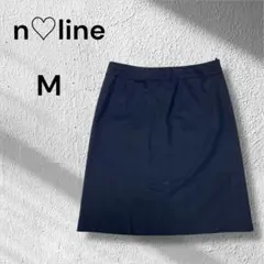 膝丈　ストレッチ　フォーマル　ストライプ　スカート　オフィス