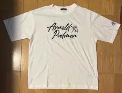 Arnold Palmer 刺繍ロゴ Tシャツ ホワイト