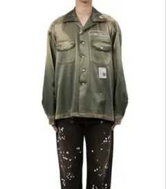 Sun Faded Like Satin Shirt