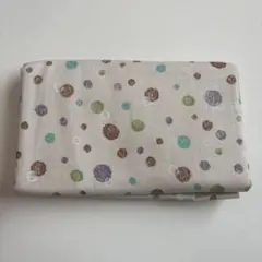 【新品・未使用（美品）値下げ中‼️】ドット柄のガーゼ生地（ベージュ）
