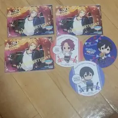 あんスタ バースデープロマイド 遊木真＋@TrickStarコースターセット