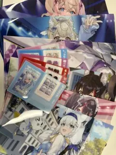 ホロライブ ローソン クリアファイル　クリアシート 各6種 コンプリート