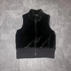 00's archive ボアベスト リブニット y2k 平成 お兄系