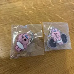おぱんちゅうさぎ アクリルキーホルダー 2種セットのサムネイル