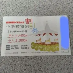MAJIMA ☆2児ママ様専用 ★西武園遊園地割引券★