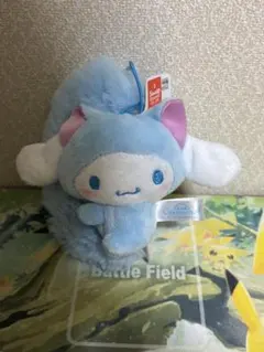 サンリオキャラクターズ平成ふわふわ尻尾マスコット　シナモロール