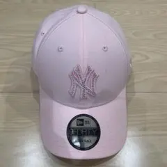 ニューエラ 9FORTY ラインストーン ニューヨーク・ヤンキース ピンク
