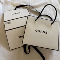 香奈兒 購物袋 白色