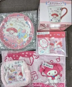 マイメロディ 50th アニバーサリー 当たり くじ　6点セット