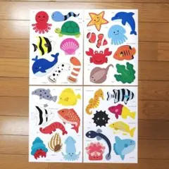 魚釣り おうち縁日 お祭り おもちゃ　海の生き物 #JP34