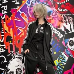 メッシュジャージSIDE LINE ZIP OUTER【HANGING】