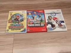 Wii ペーパーマリオ・マリオブラザーズ・マリオカート