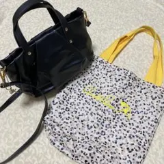 【Arnold palmer】ブラック 2way ショルダーバッグ＆トートバッグ