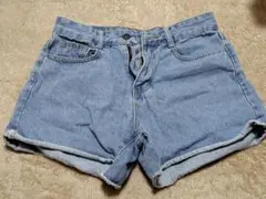 デニムショートパンツ M ライトブルー