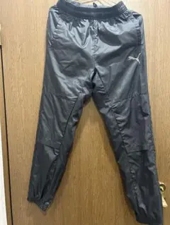 Puma 黒 ジャージパンツ ウエストゴム