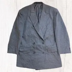 ライル＆スコット　カシミヤ100% テーラードジャケット　グレー　XL(LL)