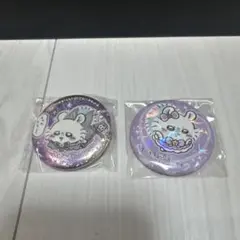 ホログラムキャラクターピンバッジ2個セット モモンガ