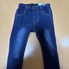 BREEZE ネイビー デニム風パンツ 90