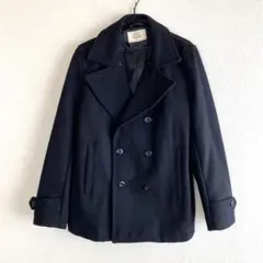 Right-on BACK NUMBERメンズピーコート ダブルボタン/L