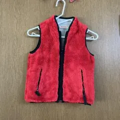 ミキハウス フリースジャケット 100cm 赤