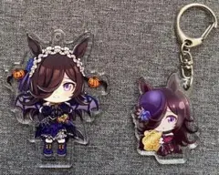 ライスシャワー ウマ娘プリティーダービー アクリルキーホルダー ２点 まとめ売り