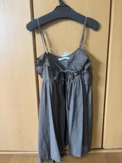 Discoat リボンフリルキャミチュニック